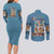 Tony Tony Chopper - Straw Hat -  One Piece Couples Matching Long Sleeve Bodycon Dress and Long Sleeve Button Shirt Anime Style