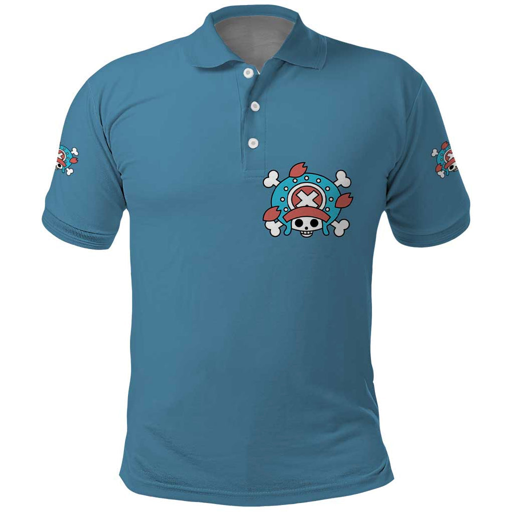 Tony Tony Chopper - Straw Hat -  One Piece Polo Shirt Anime Style