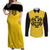 Trafalgar Law One Piece Couples Matching Off Shoulder Maxi Dress and Long Sleeve Button Shirt Anime Uniform Style