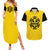 Trafalgar Law One Piece Couples Matching Summer Maxi Dress and Hawaiian Shirt Anime Uniform Style