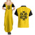 Trafalgar Law One Piece Couples Matching Summer Maxi Dress and Hawaiian Shirt Anime Uniform Style