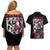 Uchiha Itachi V3 Naruto Couples Matching Off Shoulder Short Dress and Hawaiian Shirt Anime Style