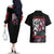 Uchiha Itachi V3 Naruto Couples Matching Off The Shoulder Long Sleeve Dress and Hawaiian Shirt Anime Style