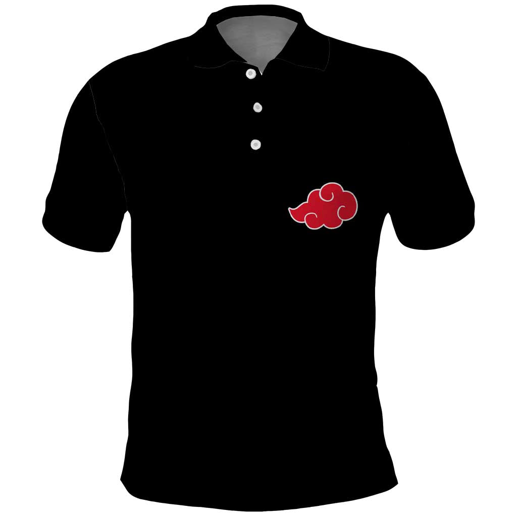 Uchiha Itachi V3 Naruto Polo Shirt Anime Style