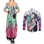 Kocho Shinobu Haori Demon Slayer Couples Matching Summer Maxi Dress and Long Sleeve Button Shirt Anime Style