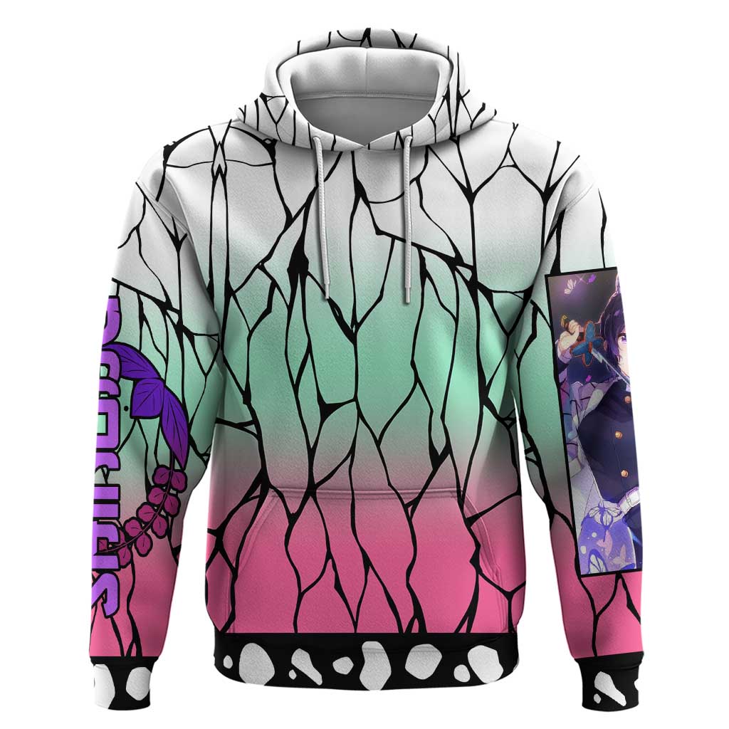 Kocho Shinobu Haori Demon Slayer Hoodie Anime Style