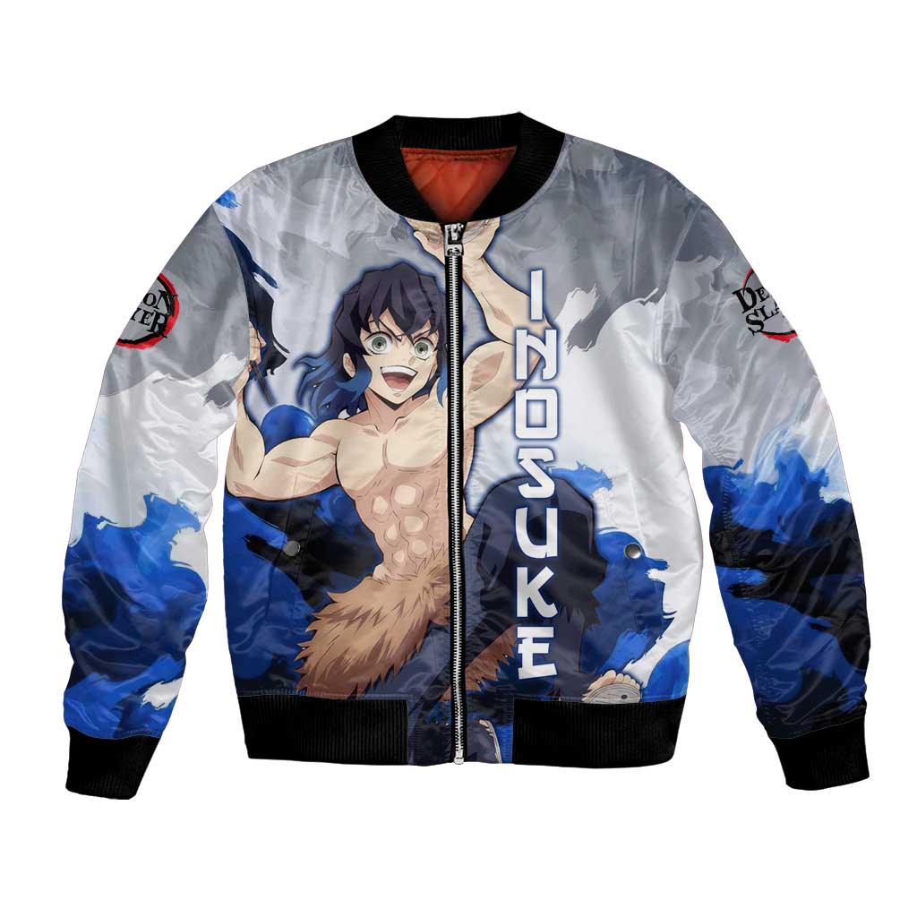 Inosuke - Demon Slayer Bomber Jacket Anime Style