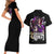 Kokushibo Demon Slayer Couples Matching Short Sleeve Bodycon Dress and Hawaiian Shirt Anime Style TS04