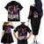 Kokushibo Demon Slayer Family Matching Off The Shoulder Long Sleeve Dress and Hawaiian Shirt Anime Style TS04