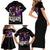 Kokushibo Demon Slayer Family Matching Short Sleeve Bodycon Dress and Hawaiian Shirt Anime Style TS04