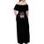 Kokushibo Demon Slayer Off Shoulder Maxi Dress Anime Style TS04