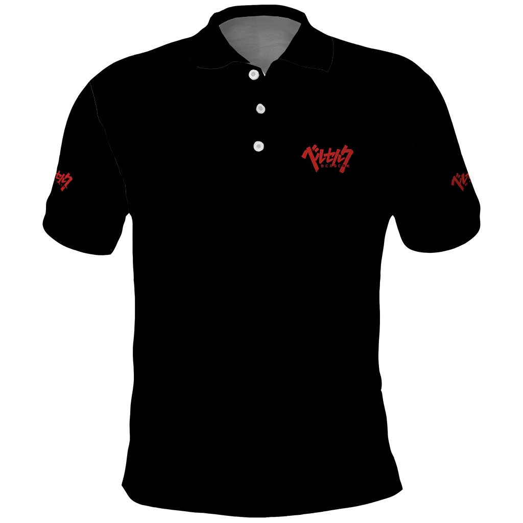 Guts V2 Berserk Ball Polo Shirt Anime Style