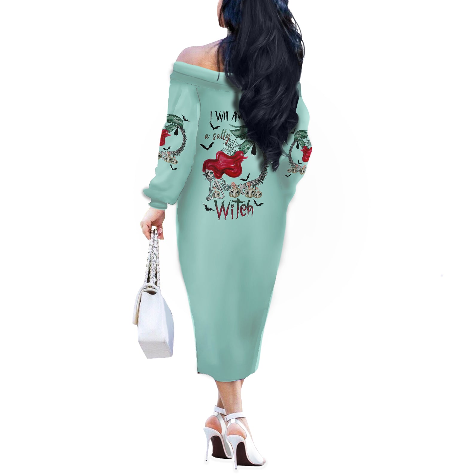 salty-witch-mermaid-halloween-off-the-shoulder-long-sleeve-dress