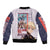 Sandrock x Quatre Raberba Winner Gundam Wing Endless Bomber Jacket Japan Anime Style