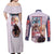 Sandrock x Quatre Raberba Winner Gundam Wing Endless Couples Matching Off Shoulder Maxi Dress and Long Sleeve Button Shirt Japan Anime Style