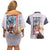 Sandrock x Quatre Raberba Winner Gundam Wing Endless Couples Matching Off Shoulder Short Dress and Hawaiian Shirt Japan Anime Style