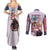 Sandrock x Quatre Raberba Winner Gundam Wing Endless Couples Matching Summer Maxi Dress and Long Sleeve Button Shirt Japan Anime Style