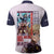 Sandrock x Quatre Raberba Winner Gundam Wing Endless Polo Shirt Japan Anime Style