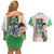 Nataku x Chang Wufei Gundam Wing Endless Waltz Couples Matching Off Shoulder Short Dress and Hawaiian Shirt Japan Anime Style