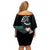 Rock Lee Off Shoulder Short Dress