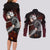 Itachi Anbu Couples Matching Long Sleeve Bodycon Dress and Long Sleeve Button Shirt