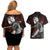 Itachi Anbu Couples Matching Off Shoulder Short Dress and Hawaiian Shirt