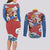 Monkey D. Luffy One Piece Gear 5 Awakening Couples Matching Long Sleeve Bodycon Dress and Long Sleeve Button Shirt