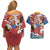 Monkey D. Luffy One Piece Gear 5 Awakening Couples Matching Off Shoulder Short Dress and Hawaiian Shirt