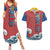 Monkey D. Luffy One Piece Gear 5 Awakening Couples Matching Summer Maxi Dress and Hawaiian Shirt