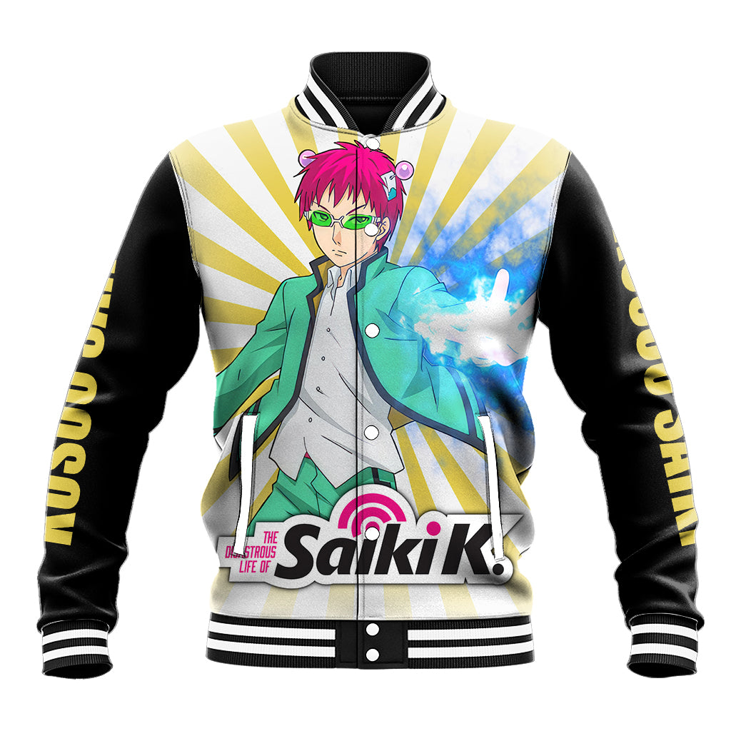 Kusuo Saiki Baseball Jacket Saiki Kusuo no Psi-nan