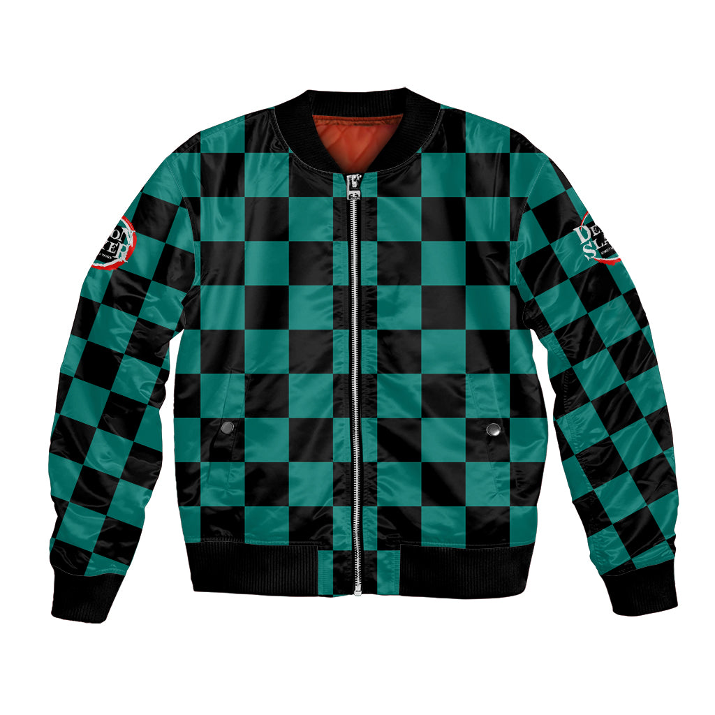 Kamado Tanjro Bomber Jacket Demon Slayer