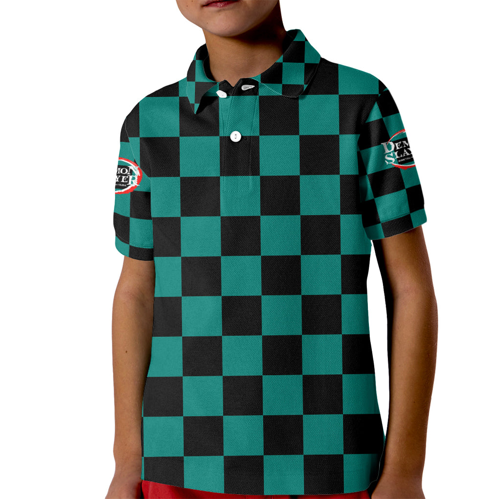 Kamado Tanjro Kid Polo Shirt Demon Slayer