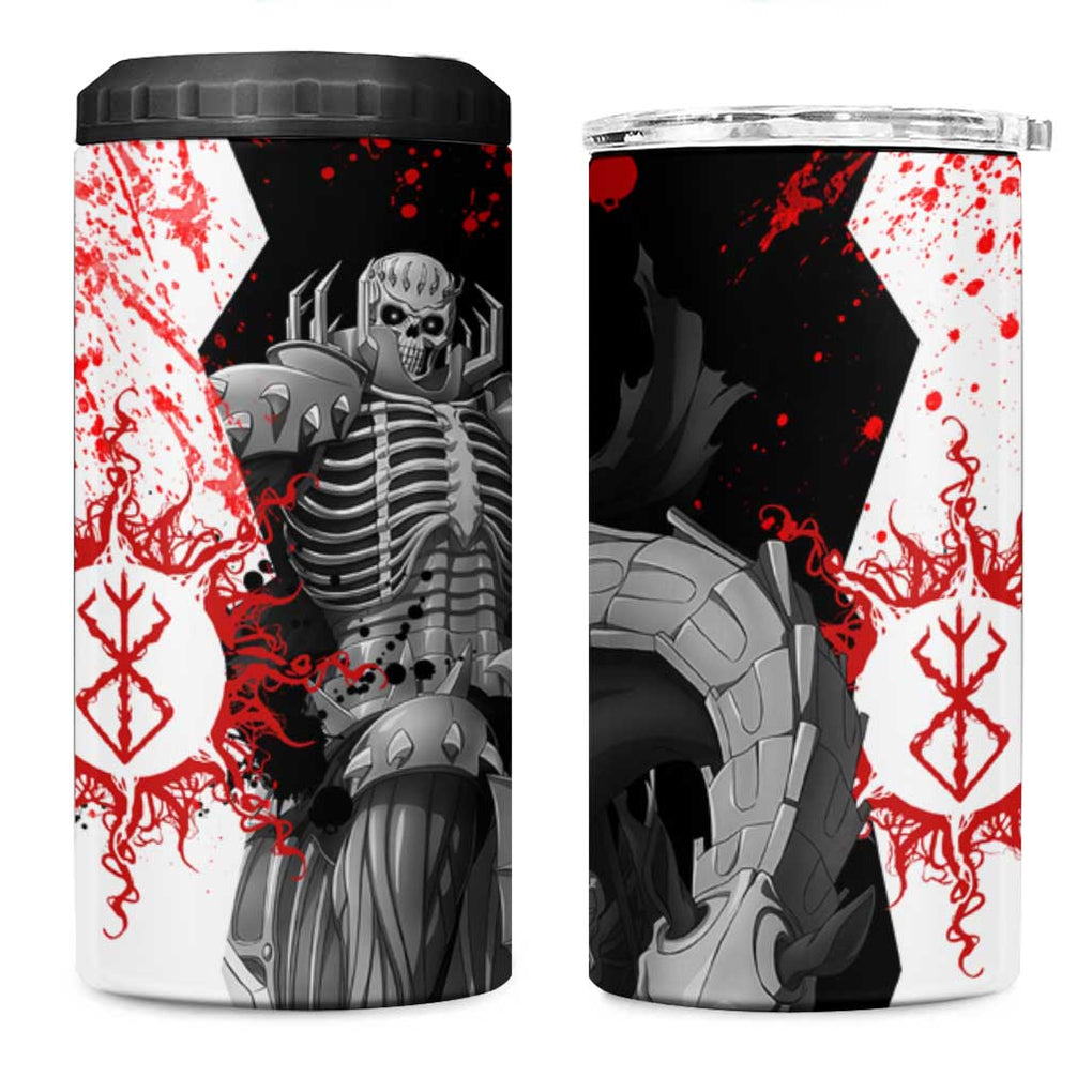 The Skull Knight Berserk 4 in 1 Can Cooler Tumbler Anime Japan Style