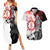 The Skull Knight Berserk Couples Matching Summer Maxi Dress and Hawaiian Shirt Anime Japan Style