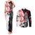 The Skull Knight Berserk Couples Matching Tank Maxi Dress and Long Sleeve Button Shirt Anime Japan Style