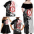 The Skull Knight Berserk Family Matching Off Shoulder Maxi Dress and Hawaiian Shirt Anime Japan Style