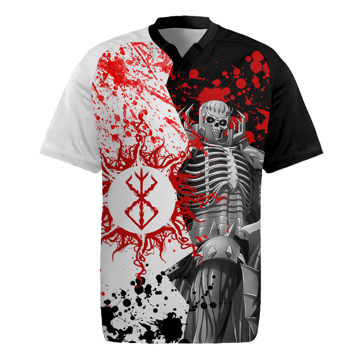 The Skull Knight Berserk Rugby Jersey Anime Japan Style