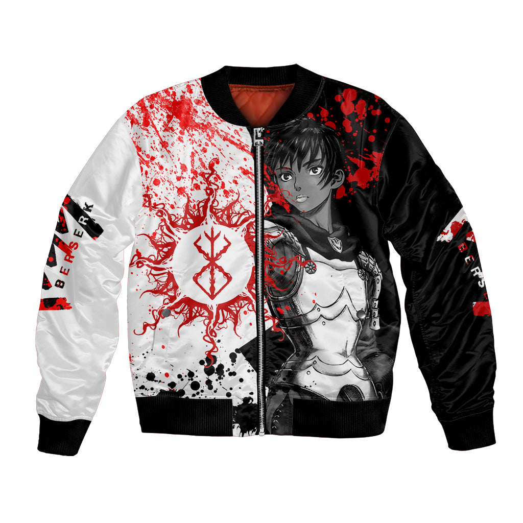 Casca Berserk Bomber Jacket Grunge Blood Style