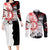 Puck Berserk Couples Matching Long Sleeve Bodycon Dress and Long Sleeve Button Shirt Grunge Blood Style