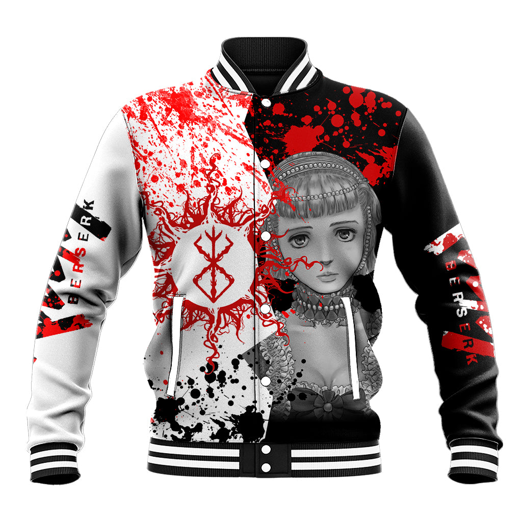 Farnese de Vandimion Berserk Baseball Jacket Grunge Blood Style