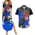 Hyoma Chigiri Blue Lock Couples Matching Summer Maxi Dress and Hawaiian Shirt Anime Style