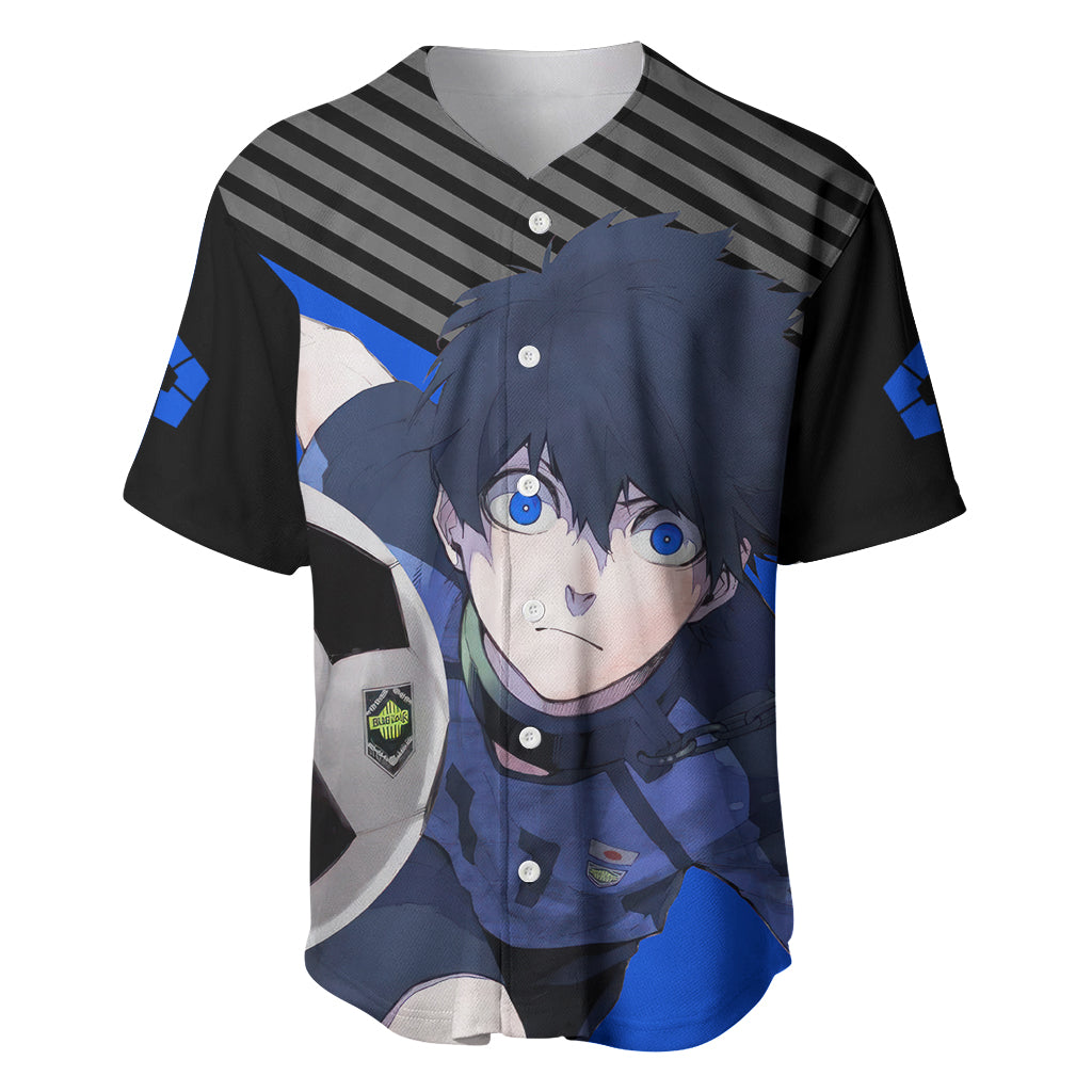 Yoichi Isagi Blue Lock Baseball Jersey Anime Style