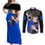 Meguru Bachira Blue Lock Couples Matching Off Shoulder Maxi Dress and Long Sleeve Button Shirt Anime Style