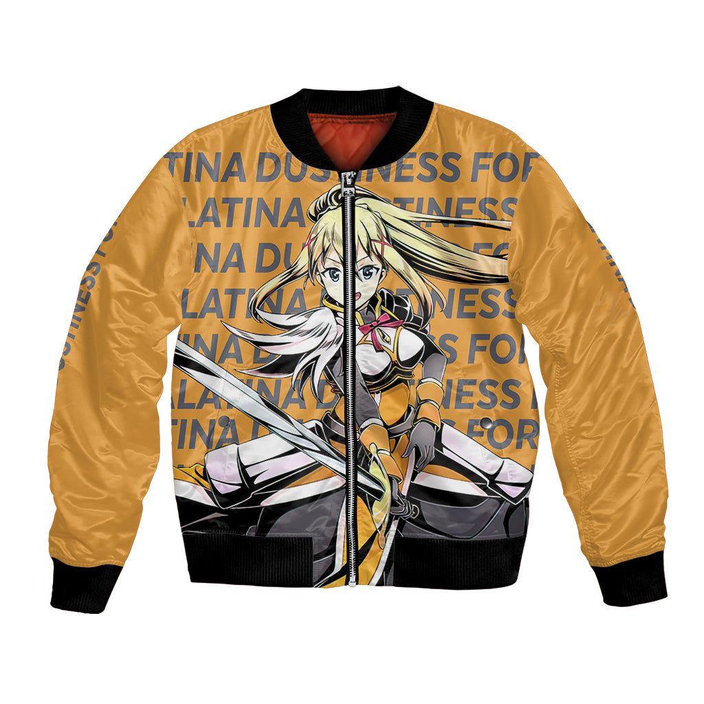 Lalatina Dustiness Ford KonoSuba Bomber Jacket Anime Style