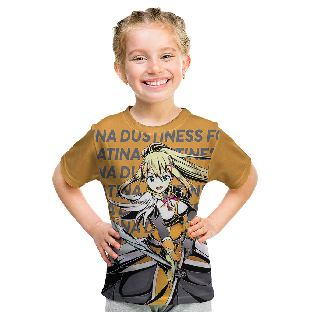 Lalatina Dustiness Ford KonoSuba Kid T Shirt Anime Style