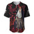 Yonko Shank - Red Hair Pirate - One Piece Baseball Jersey Haki Pattern Anime Style