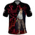 Yonko Shank - Red Hair Pirate - One Piece Polo Shirt Haki Pattern Anime Style