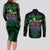 Roronoa Zoro - One Piece Couples Matching Long Sleeve Bodycon Dress and Long Sleeve Button Shirt Haki Pattern Anime Style