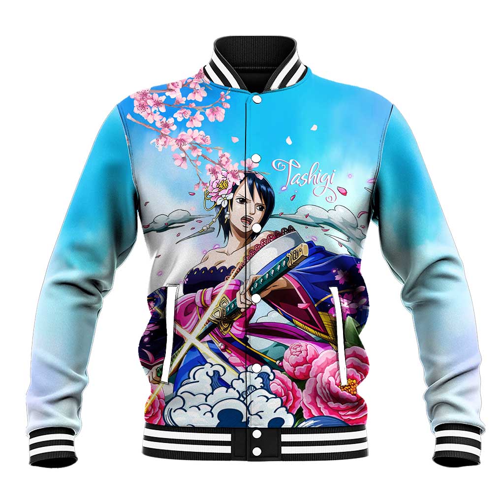 Tashigi - One Piece Baseball Jacket Anime Style