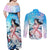 Tashigi - One Piece Couples Matching Off Shoulder Maxi Dress and Long Sleeve Button Shirt Anime Style